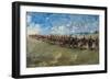 16th Lancers Advancing at Gallop, 1898-Edward Matthew Hale-Framed Giclee Print