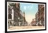 16th Street, Omaha, Nebraska-null-Framed Art Print