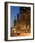 16th Street Walking Mall, Denver, Colorado, USA-Chuck Haney-Framed Photographic Print