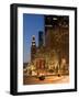 16th Street Walking Mall, Denver, Colorado, USA-Chuck Haney-Framed Photographic Print