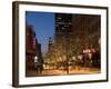 16th Street Walking Mall, Denver, Colorado, USA-Chuck Haney-Framed Photographic Print