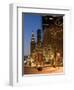 16th Street Walking Mall, Denver, Colorado, USA-Chuck Haney-Framed Photographic Print