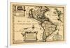 1700, North America, South America-null-Framed Giclee Print
