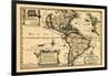 1700, North America, South America-null-Framed Giclee Print