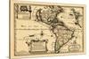 1700, North America, South America-null-Stretched Canvas