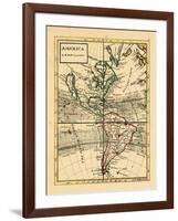 1701, North America, South America-null-Framed Giclee Print