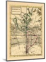 1701, North America, South America-null-Mounted Giclee Print