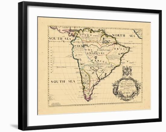 1701, South America-null-Framed Giclee Print