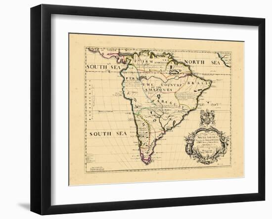 1701, South America-null-Framed Giclee Print