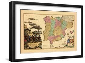 1703, Portugal, Spain-null-Framed Giclee Print