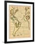 1706-, Africa, Europe, North America, South America-null-Framed Giclee Print