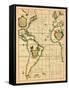 1706-, Africa, Europe, North America, South America-null-Framed Stretched Canvas