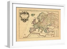 1706, Europe, Italy-null-Framed Giclee Print