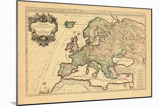 1706, Europe, Italy-null-Mounted Giclee Print