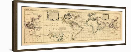 1710, World-null-Framed Premium Giclee Print