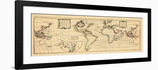 1710, World-null-Framed Premium Giclee Print