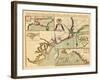 1711, Carolina, A complete description of the province of Carolina in 3 parts, North Carolina-null-Framed Giclee Print