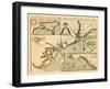 1711, Carolina, A complete description of the province of Carolina in 3 parts, North Carolina-null-Framed Giclee Print