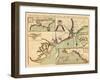 1711, Carolina A complete description of the province of Carolina in 3 parts, South Carolina-null-Framed Giclee Print