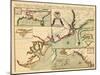 1711, Carolina A complete description of the province of Carolina in 3 parts, South Carolina-null-Mounted Giclee Print