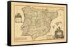 1711, Kingdoms of Portugal and Spain-null-Framed Stretched Canvas