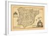 1711, Kingdoms of Portugal and Spain-null-Framed Giclee Print