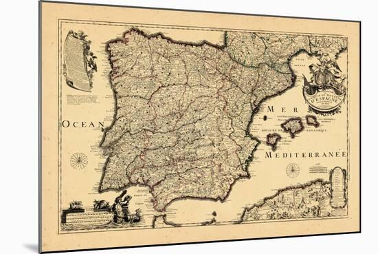 1713, Portugal, Spain-null-Mounted Giclee Print