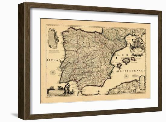 1713, Portugal, Spain-null-Framed Giclee Print