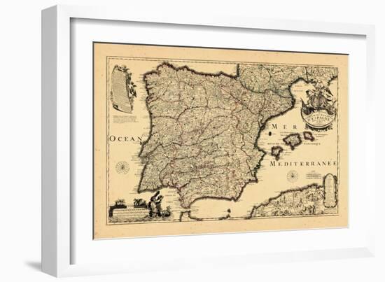 1713, Portugal, Spain-null-Framed Giclee Print