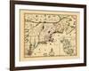 1714, Connecticut, Maine, Massachusetts, New Hampshire, Rhode Island, Vermont, Maryland, New York-null-Framed Giclee Print