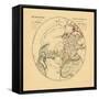 1714, World, Northern Hemisphere-null-Framed Stretched Canvas