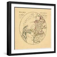 1714, World, Northern Hemisphere-null-Framed Giclee Print