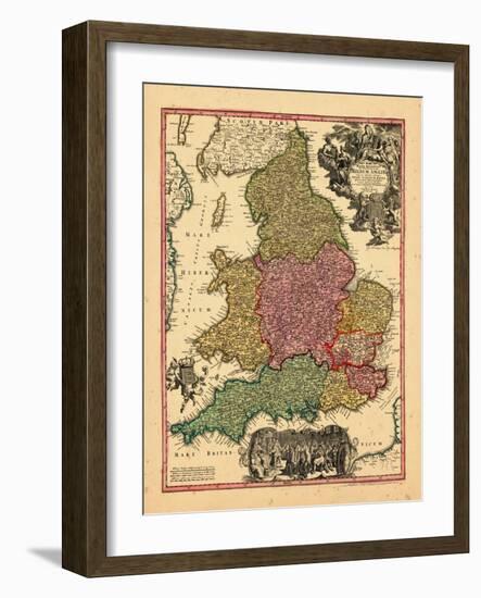 1715, United Kingdom-null-Framed Giclee Print