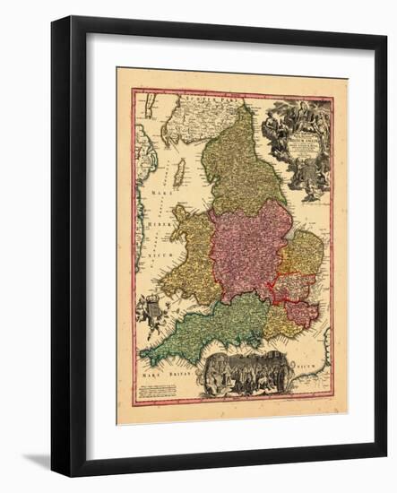 1715, United Kingdom-null-Framed Giclee Print