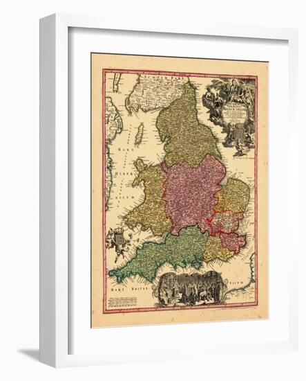 1715, United Kingdom-null-Framed Giclee Print