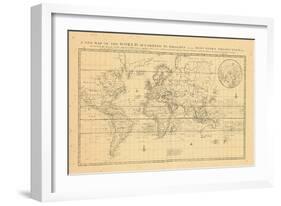 1716, World-null-Framed Giclee Print