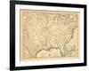 1718, Louisiana, Maryland, North Carolina, South Carolina, United States, Virginia-null-Framed Giclee Print