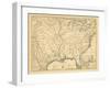 1718, Louisiana, Maryland, North Carolina, South Carolina, United States, Virginia-null-Framed Giclee Print