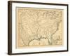 1718, Louisiana, Maryland, North Carolina, South Carolina, United States, Virginia-null-Framed Giclee Print