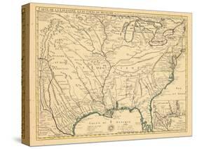 1718, Louisiana, Maryland, North Carolina, South Carolina, United States, Virginia-null-Stretched Canvas