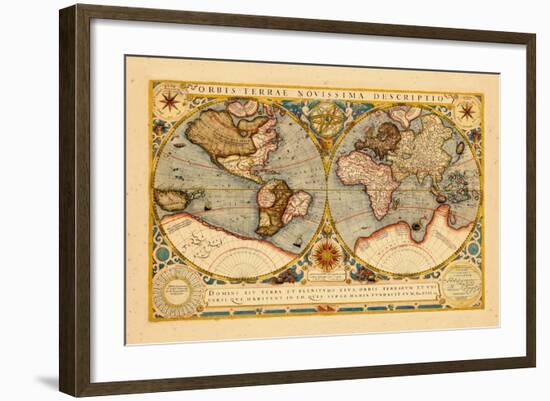 1719, Florida, Louisiana, North America, East Coast-null-Framed Giclee Print