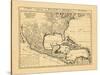 1719, Mexico, Caribbean, United States, West Indies, Central America-null-Stretched Canvas