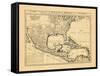 1719, Mexico, Caribbean, United States, West Indies, Central America-null-Framed Stretched Canvas