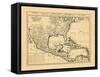 1719, Mexico, Caribbean, United States, West Indies, Central America-null-Framed Stretched Canvas