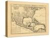 1719, Mexico, Caribbean, United States, West Indies, Central America-null-Stretched Canvas