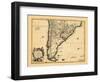 1721, Argentina, Chile, South America-null-Framed Giclee Print