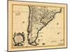 1721, Argentina, Chile, South America-null-Mounted Giclee Print