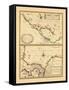 1721, Costa Rica, West Indies-null-Framed Stretched Canvas