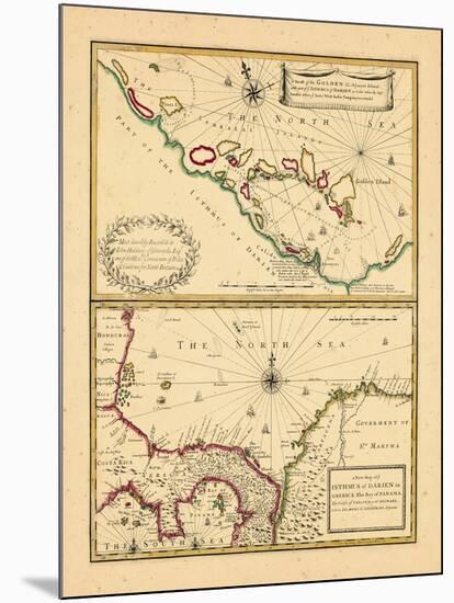 1721, Costa Rica, West Indies-null-Mounted Giclee Print