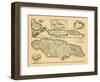 1721, Jamaica, West Indies-null-Framed Giclee Print